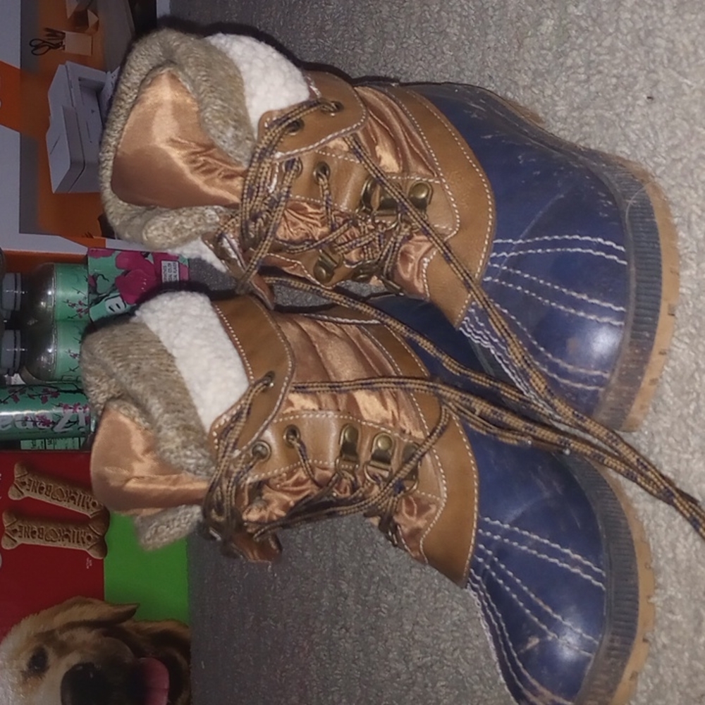 London fog size 6 women's winter boots